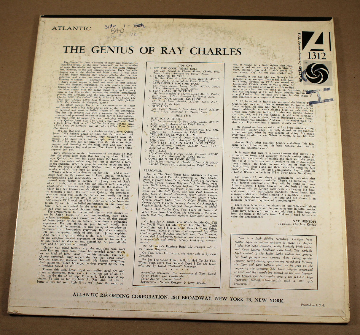 Charles, Ray - The Genius Of
