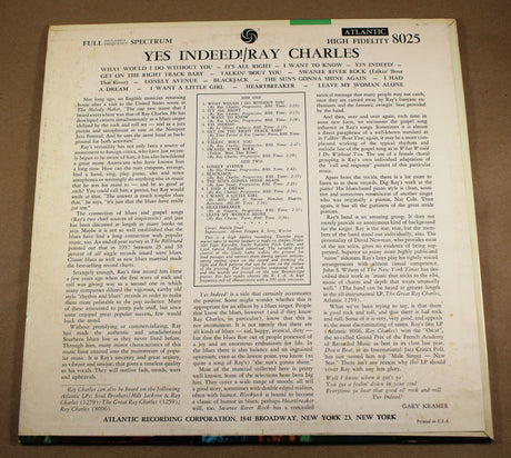Charles, Ray - Yes Indeed!