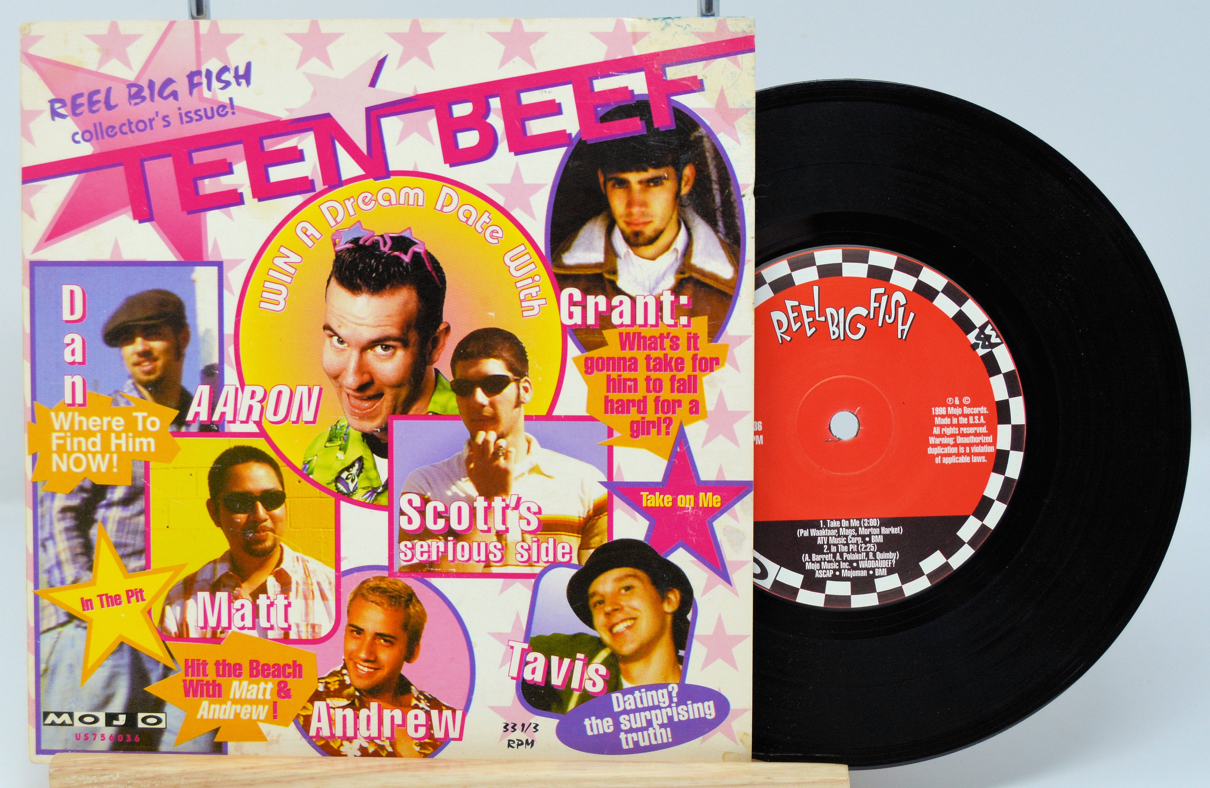おすすめ Goldfinger Fish, Big Reel - 7 Vinyl Meat, Tiger Beef, Teen 洋楽