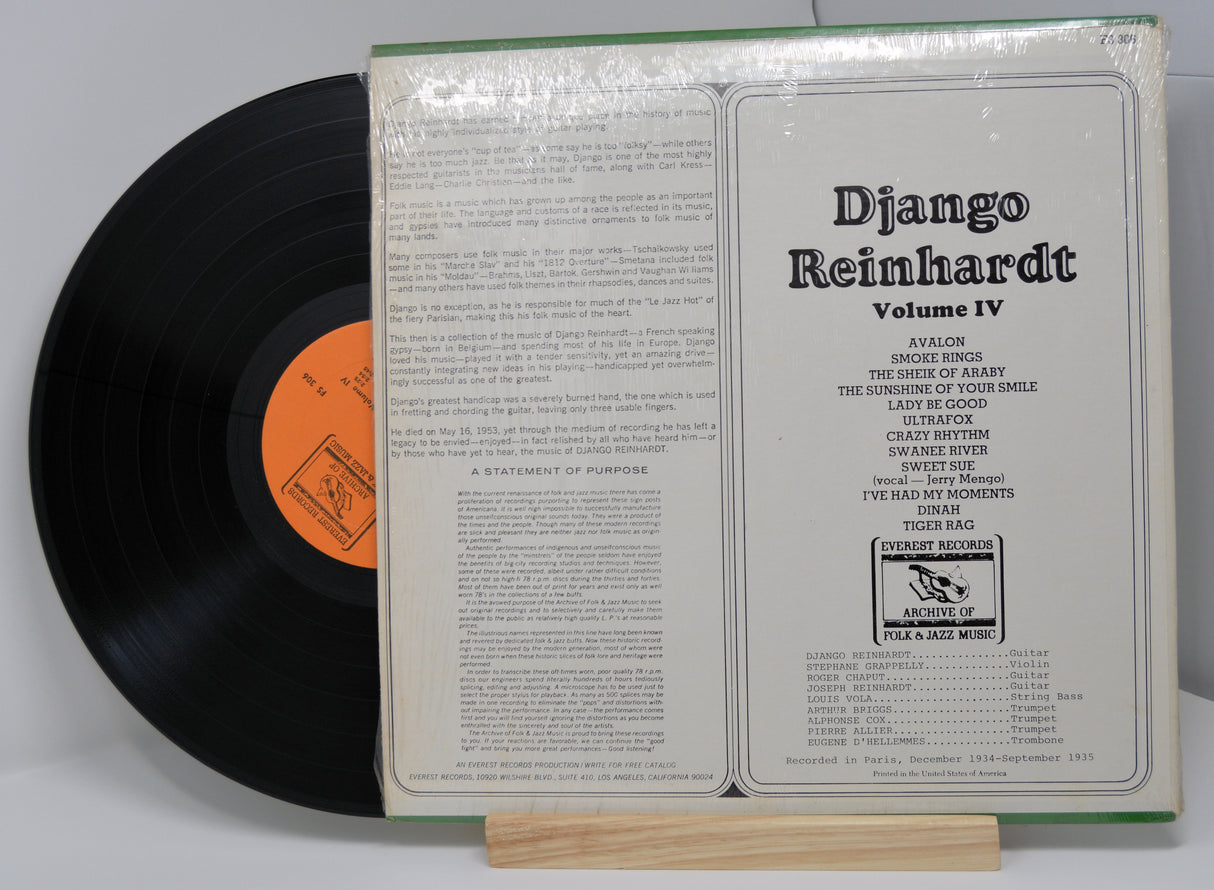 Reinhardt, Django - Volume IV