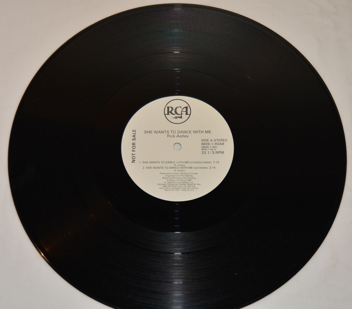 Astley, Rick - She Wants To Dance With Me