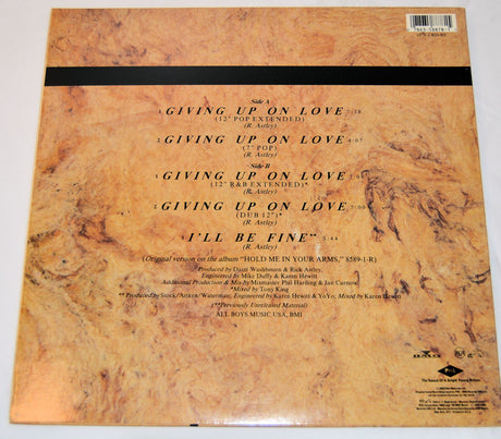 Astley, Rick - Giving Up On Love