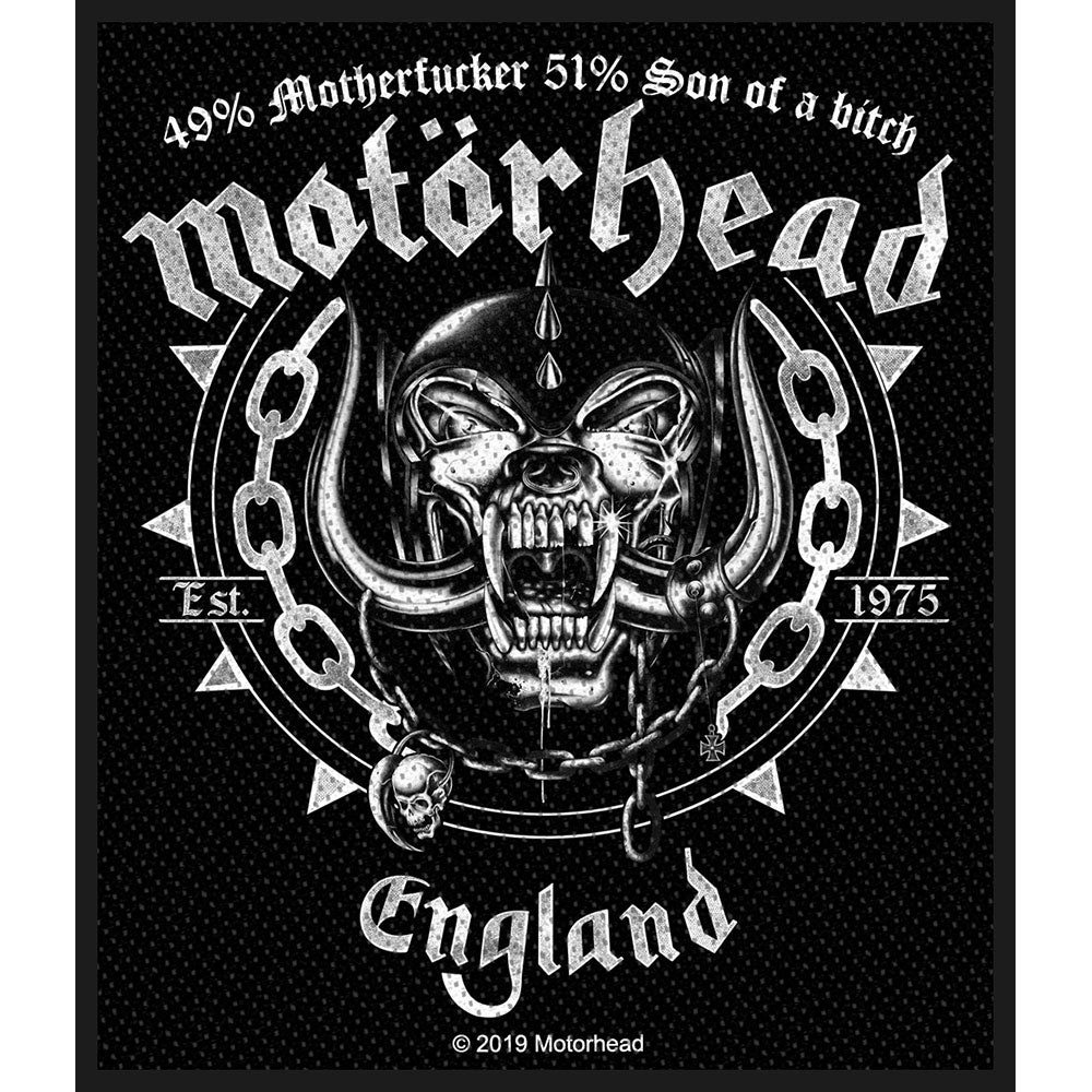 Motorhead - Ball & Chain Patch