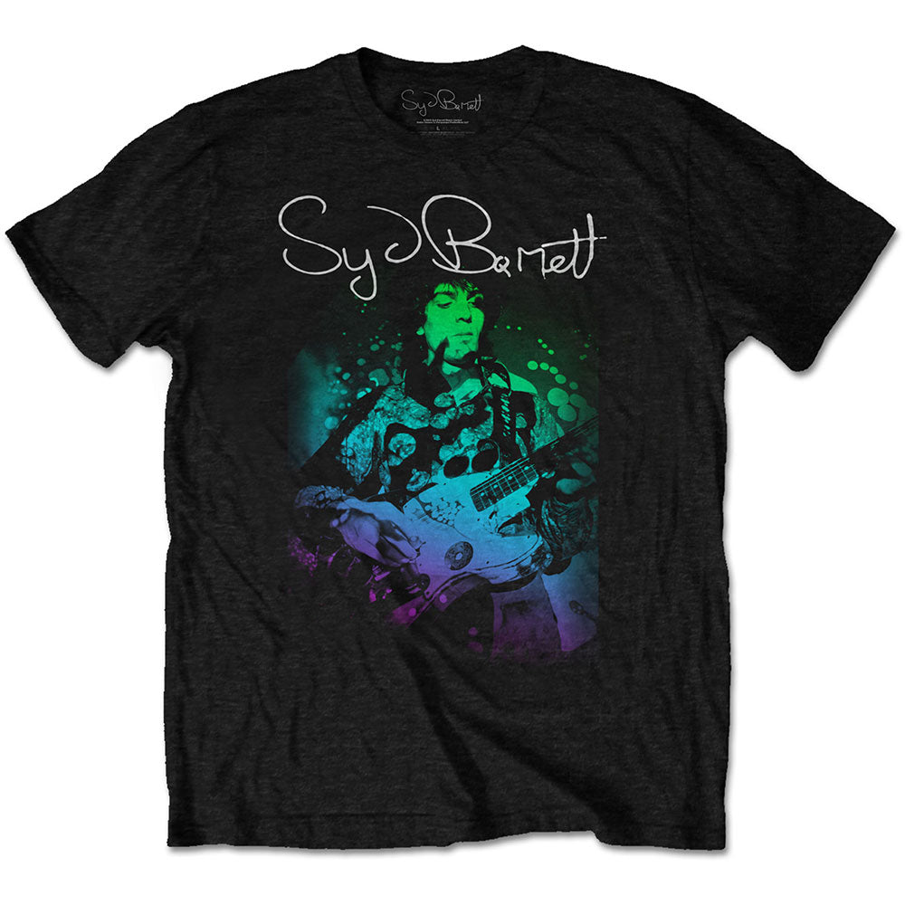 Syd Barrett シドバレット Pink Floyd T-Shirt Syd Barrett - Psychedelic, T-Shirt, Unisex, Pink Floyd, Short