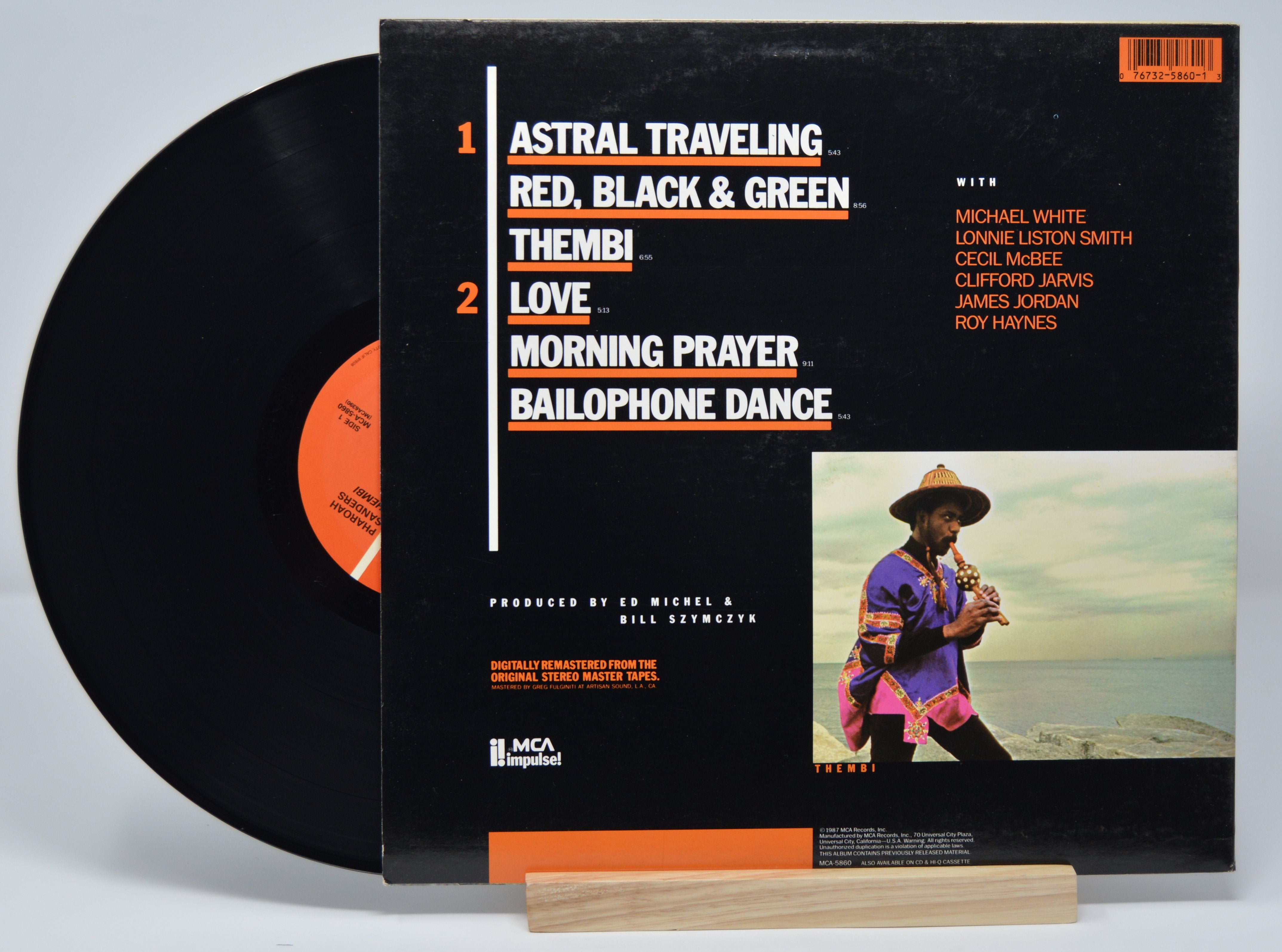 Pharoah Sanders Thembi, Vinyl Record Album LP, Jazz, MCA Impulse