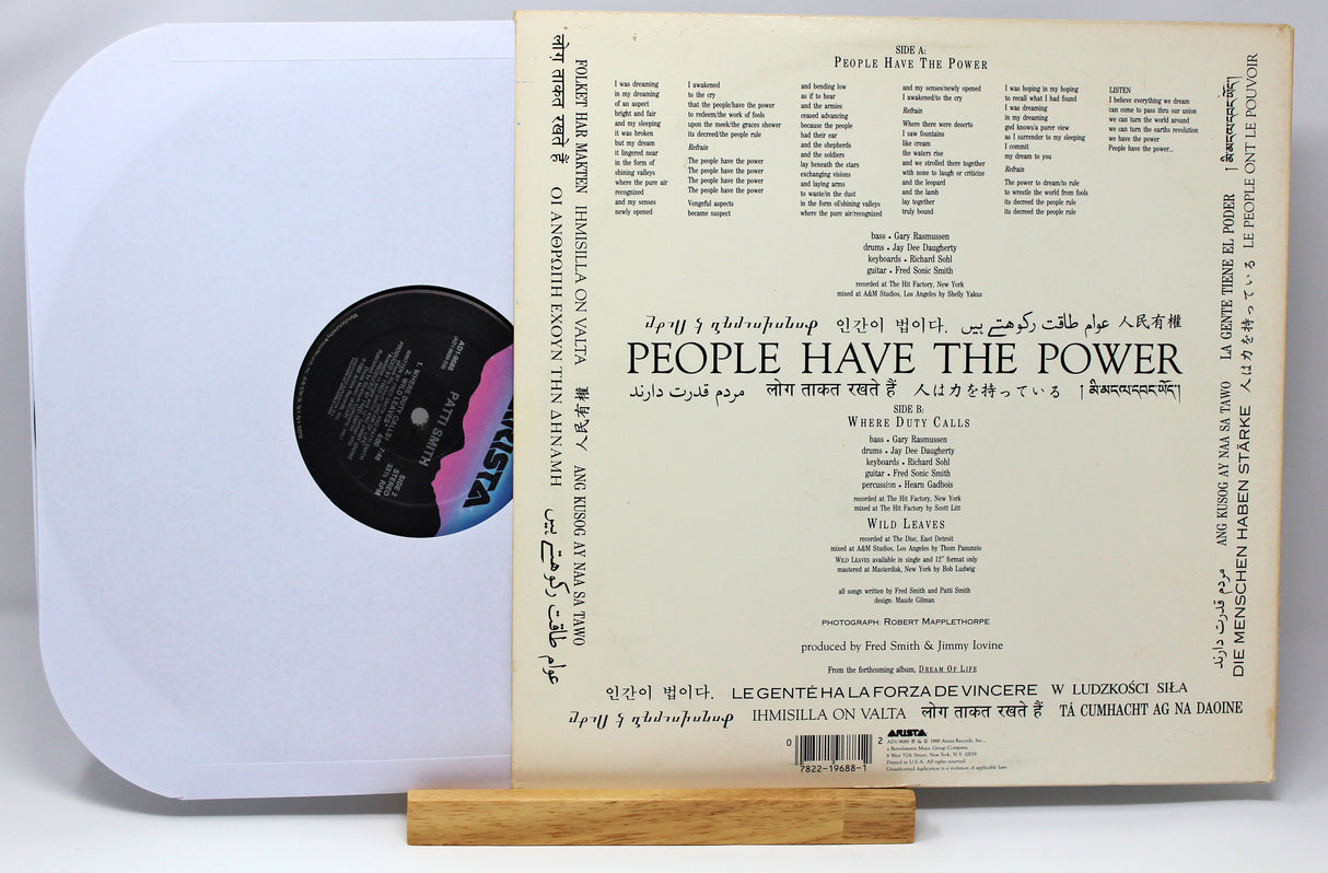 Smith, Patti - People Have The Power