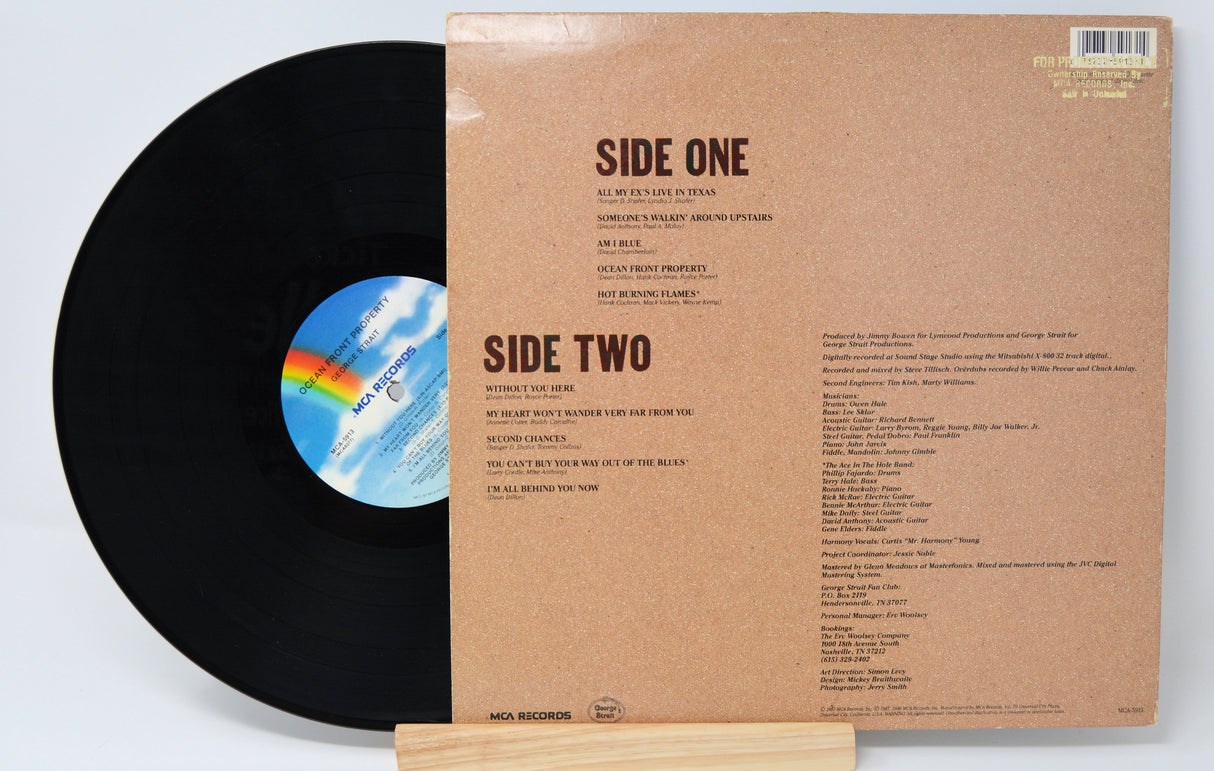 Strait, George - Ocean Front Property