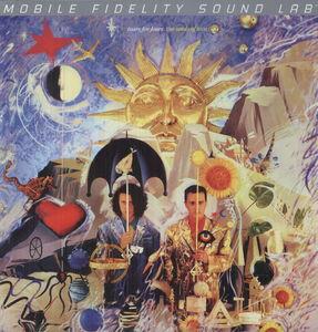 Album cover with abstract design featuring celestial elements and human figures, labeled 'Mobile Fidelity Sound Lab'.