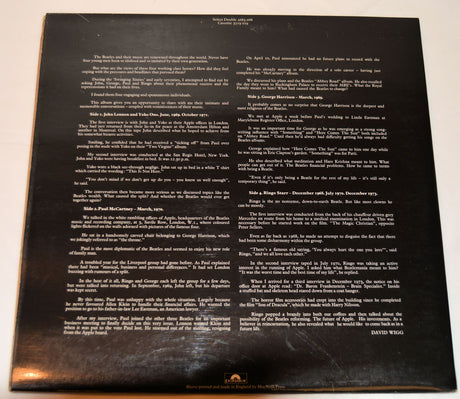 Beatles, The - Tapes, David Wigg Interviews