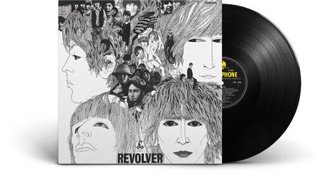 The Beatles Revover Vinyl Record and Front Cover