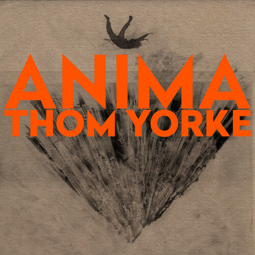 Album cover with 'Anima Thom Yorke' text and a silhouette of a person falling.