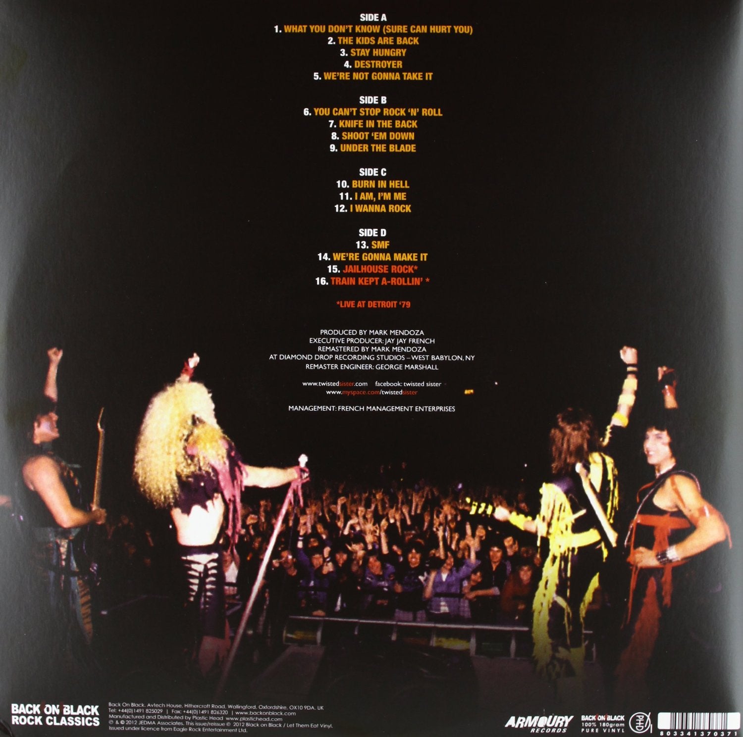 Twisted Sister - Live At Hammersmith