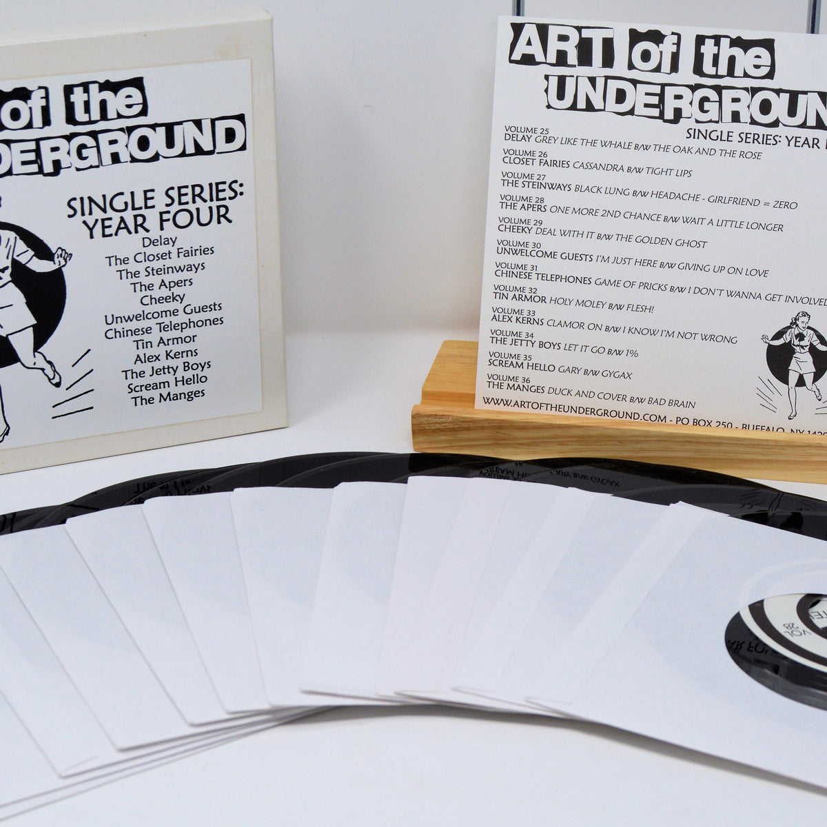 Various – Art Of Underground Singles: Year 4, Vinyl 7 Inch, 12 Records ...