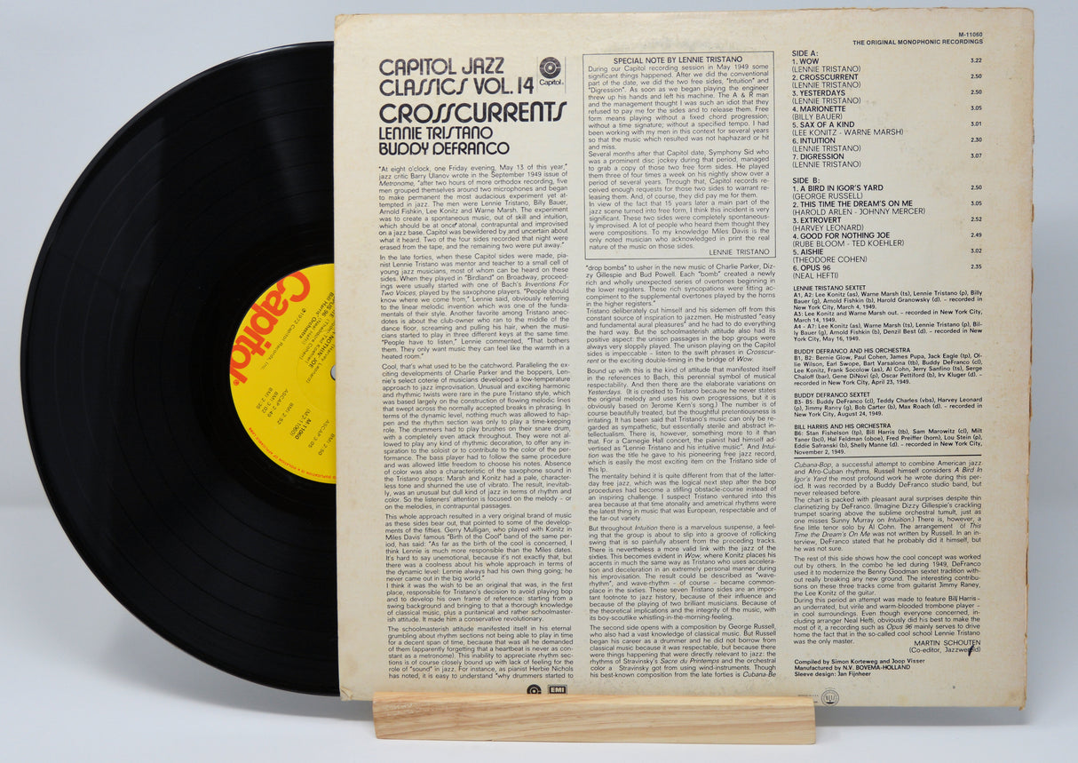 Various - Crosscurrents (Tristano, Defranco)