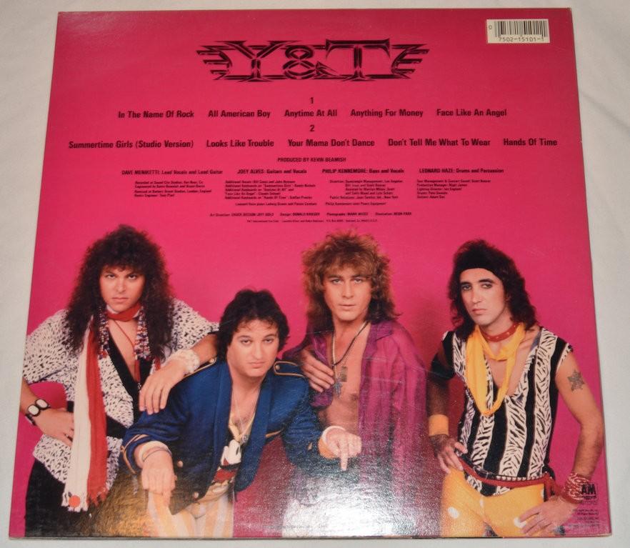 Y&T - Down For The Count
