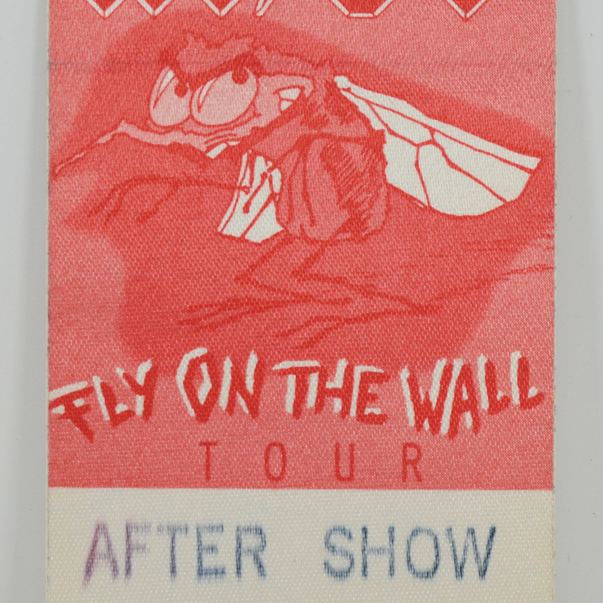 AC/DC - Fly On the Wall Pass Backstage Pass 1986 Working Personnel ...