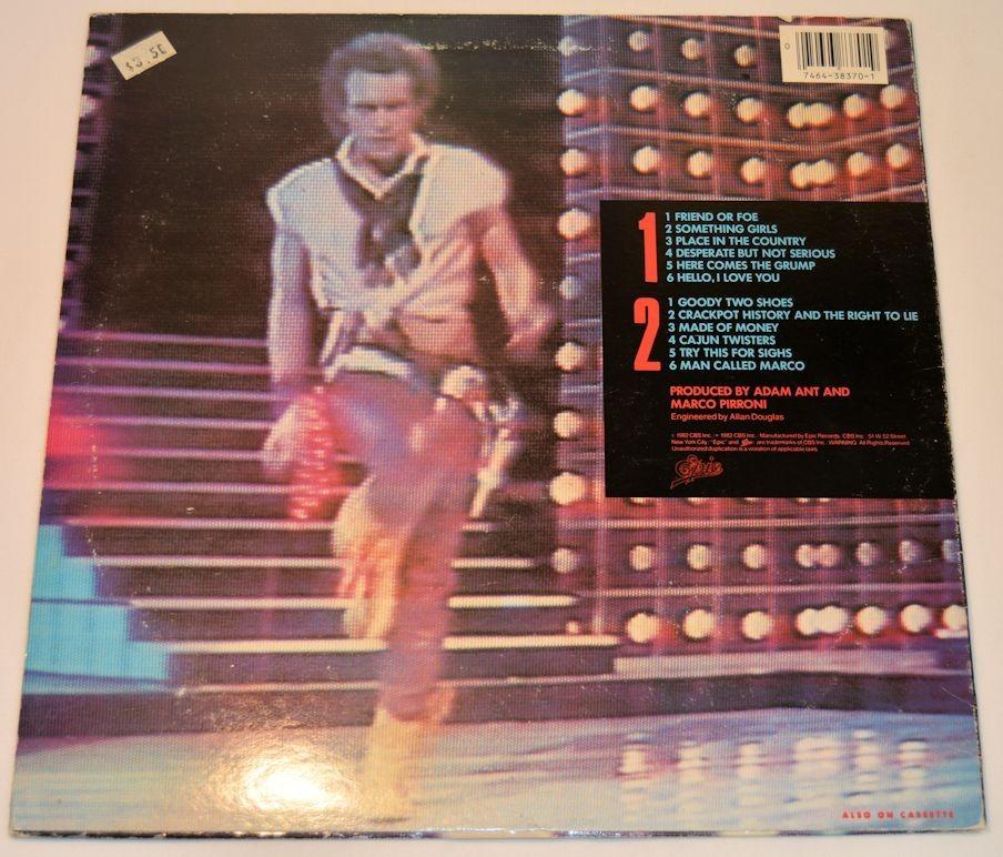 Adam Ant - Friend Or Foe