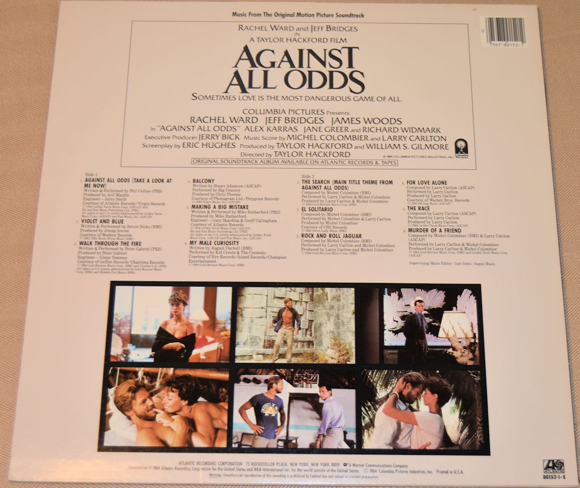 Soundtrack - Against All Odds