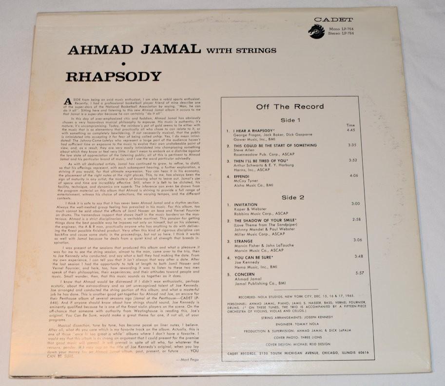 Jamal, Ahmad - Rhapsody
