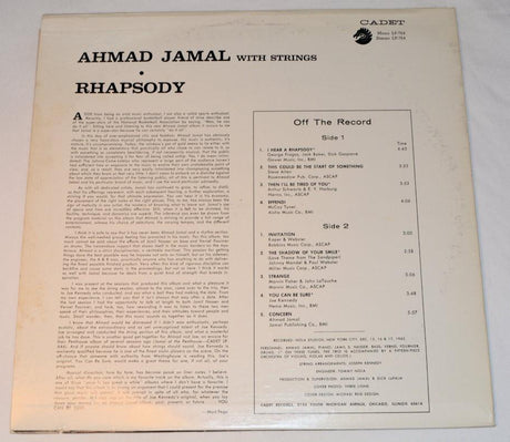 Jamal, Ahmad - Rhapsody