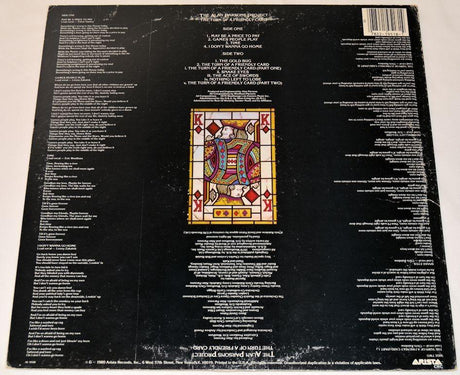 Parsons, Alan Project - The Turn Of A Friendly Card