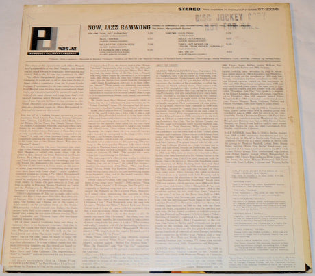 Mangelsdorff, Albert - Now, Jazz Ramwong