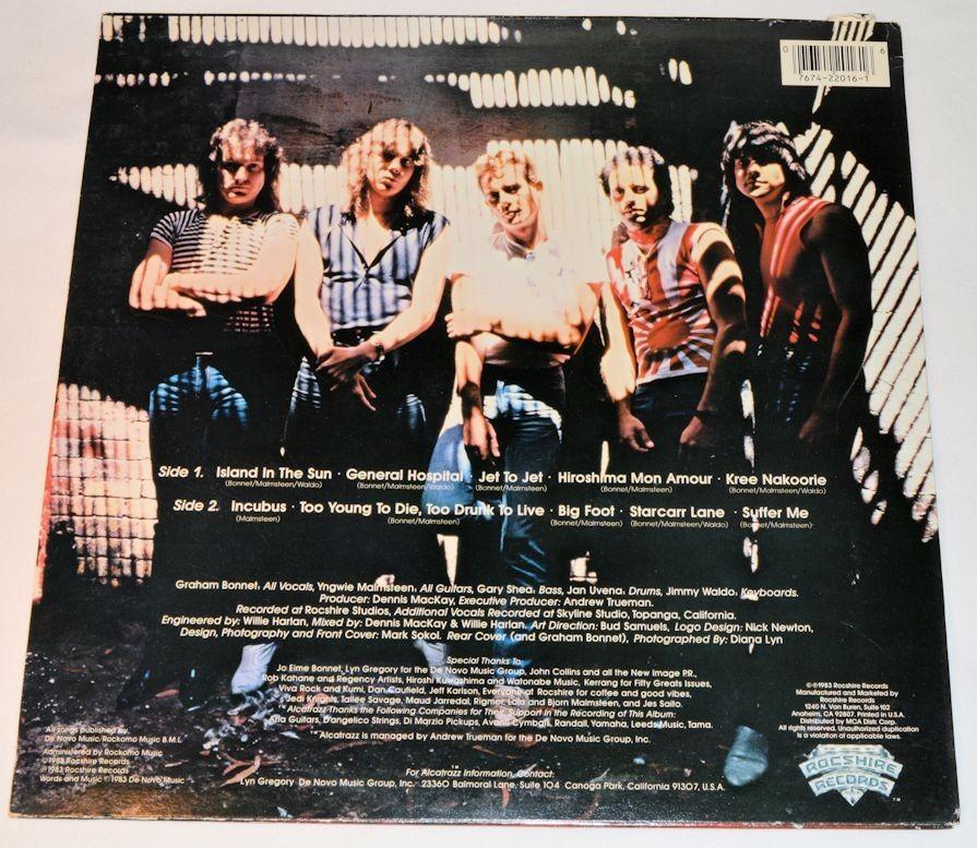 Alcatraz - No Parole From Rock N Roll