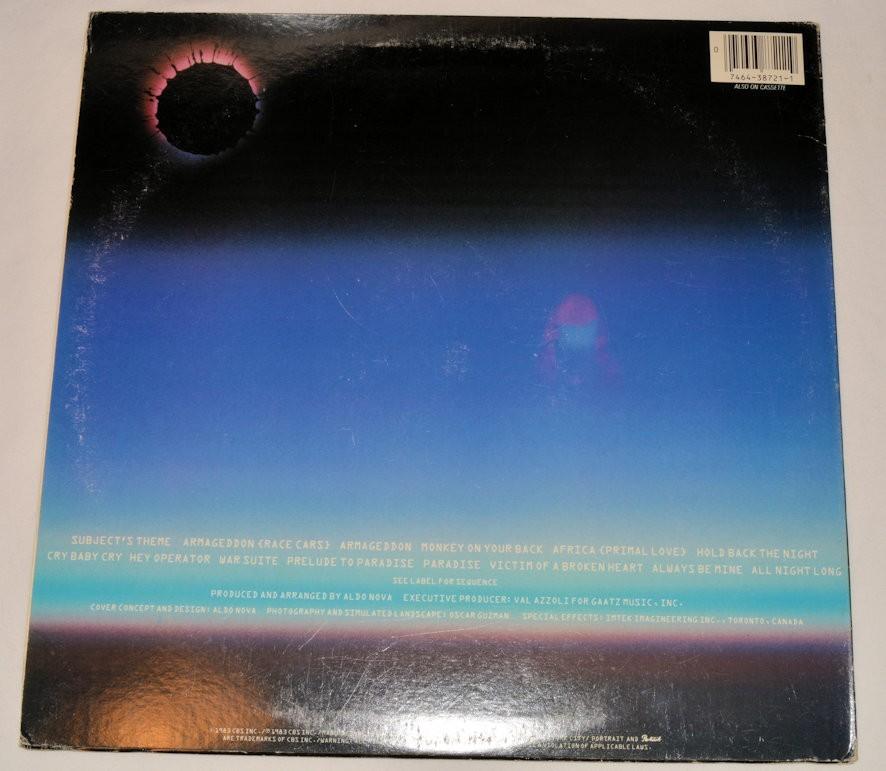 Nova, Aldo - Subject