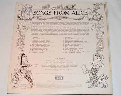 Miscellaneous - Songs From Alice In Wonderland