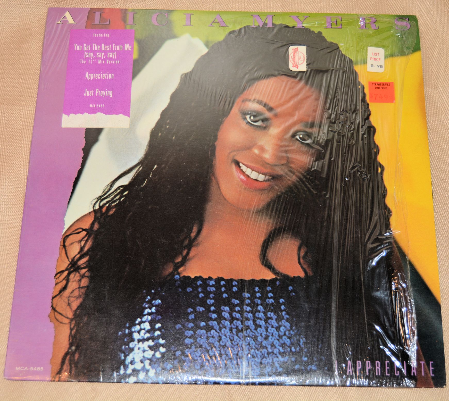 Myers, Alicia - I Appreciate – Joe's Albums