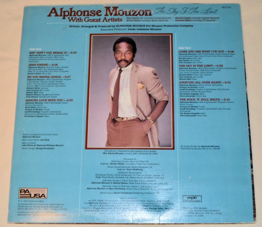 Mouzon, Alphonse - Sky Is the Limit