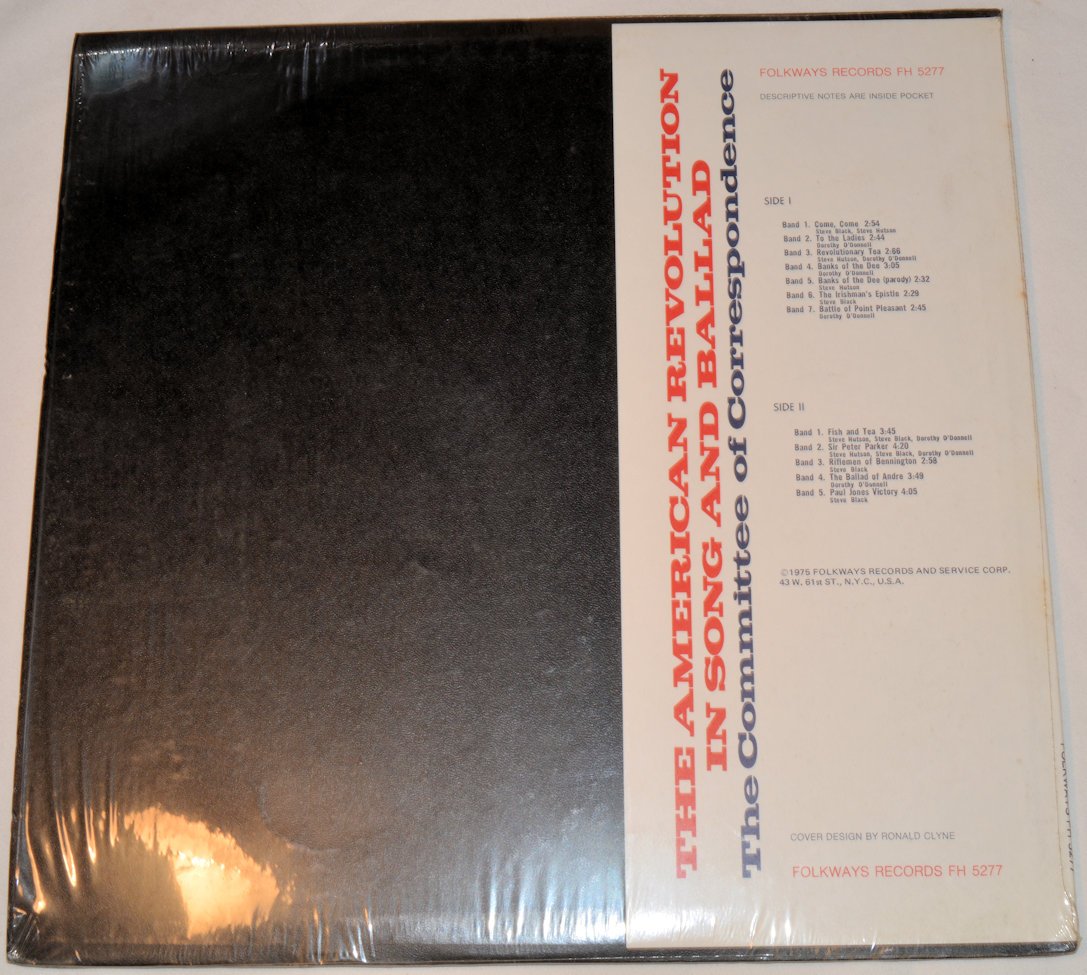 Miscellaneous - American Revolution In Song And Ballad