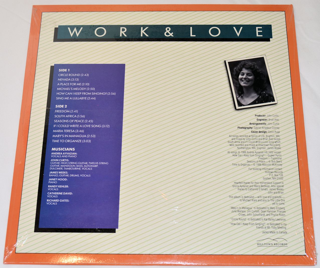 Ayvazian, Andrea - Work & Love