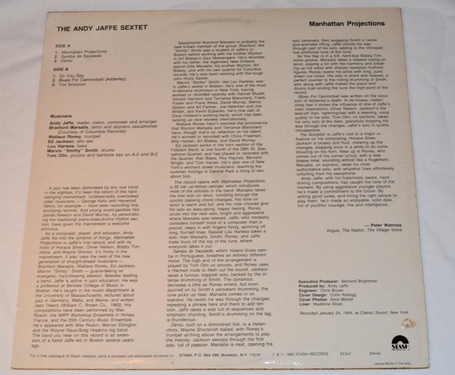 Jaffe, Andy - Sextet