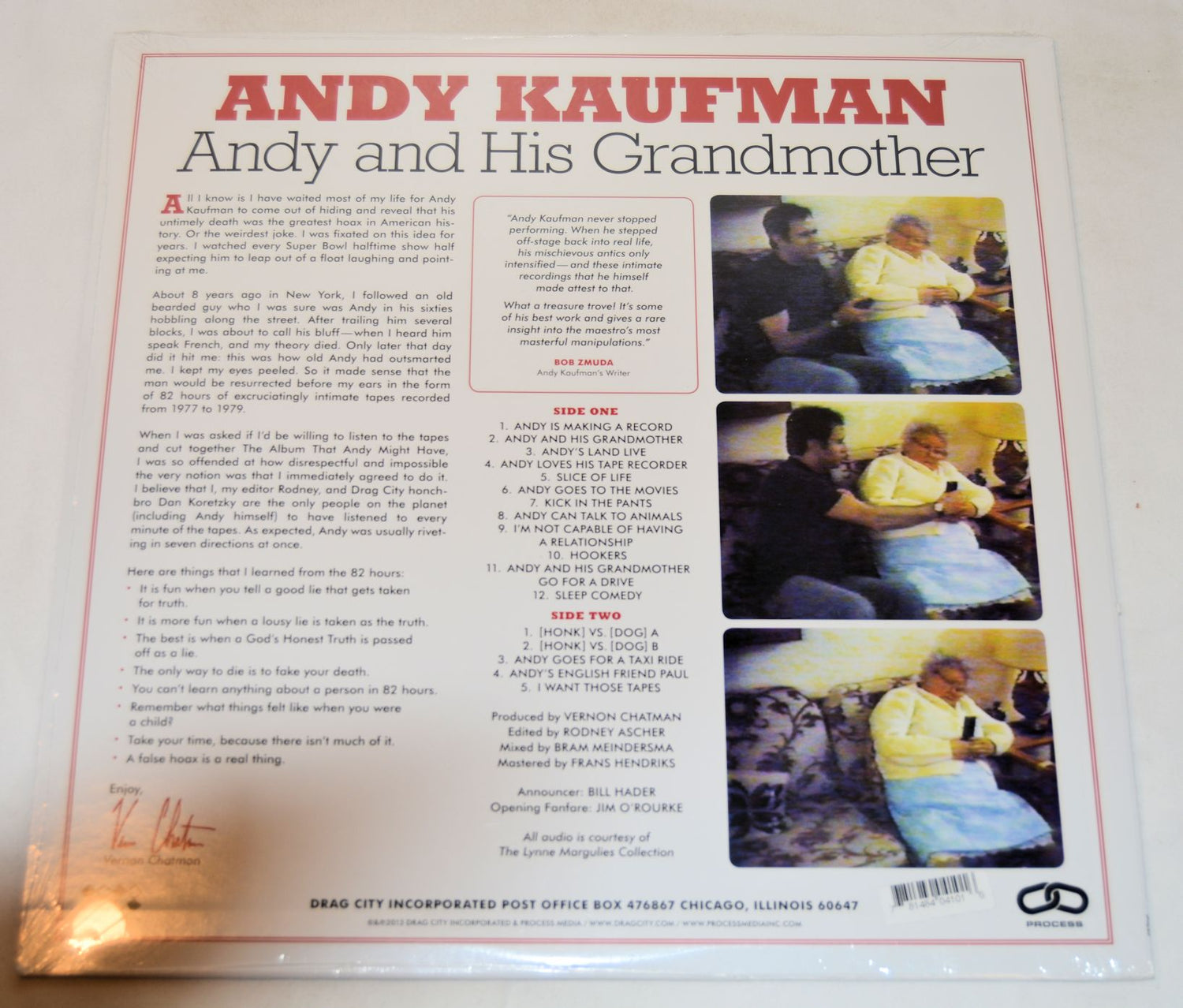 Kaufman, Andy - Andy + His Grandmother