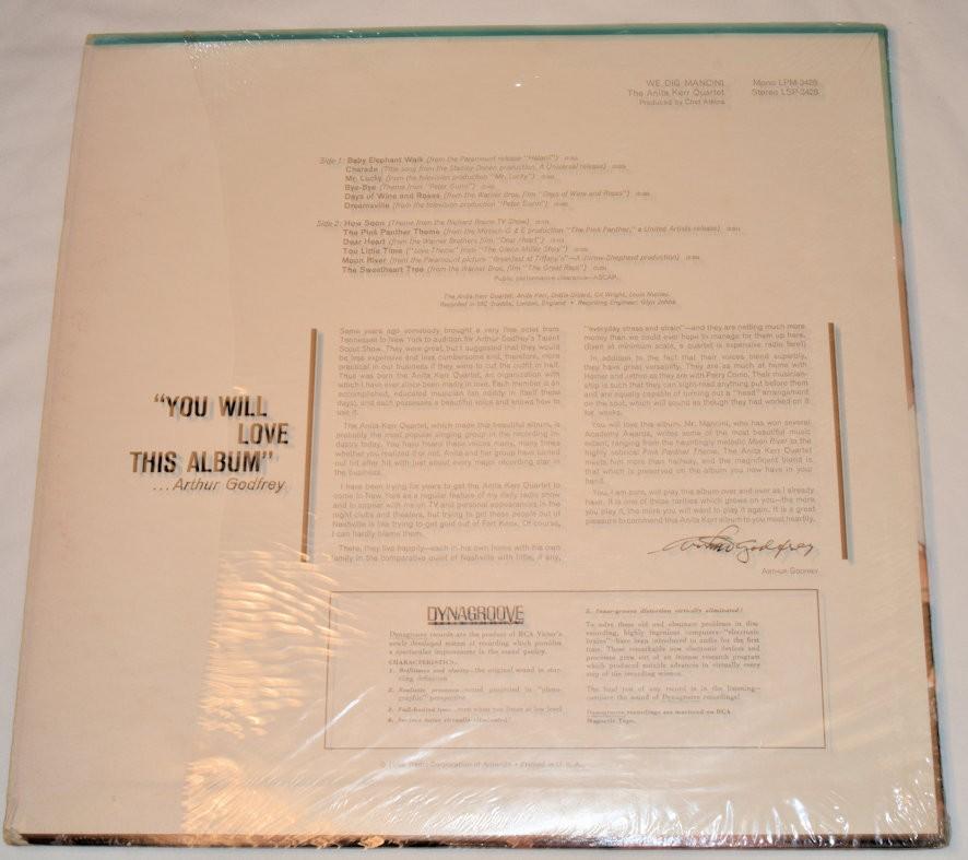 Kerr, Anita - We Dig Mancini