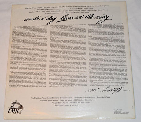 O'Day, Anita -Live At The City