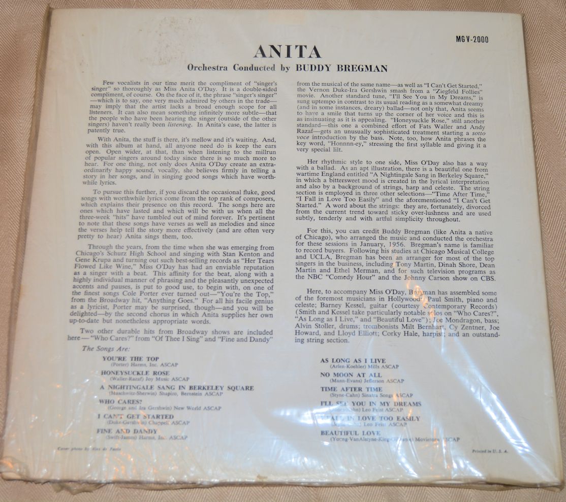 O'Day, Anita - Anita
