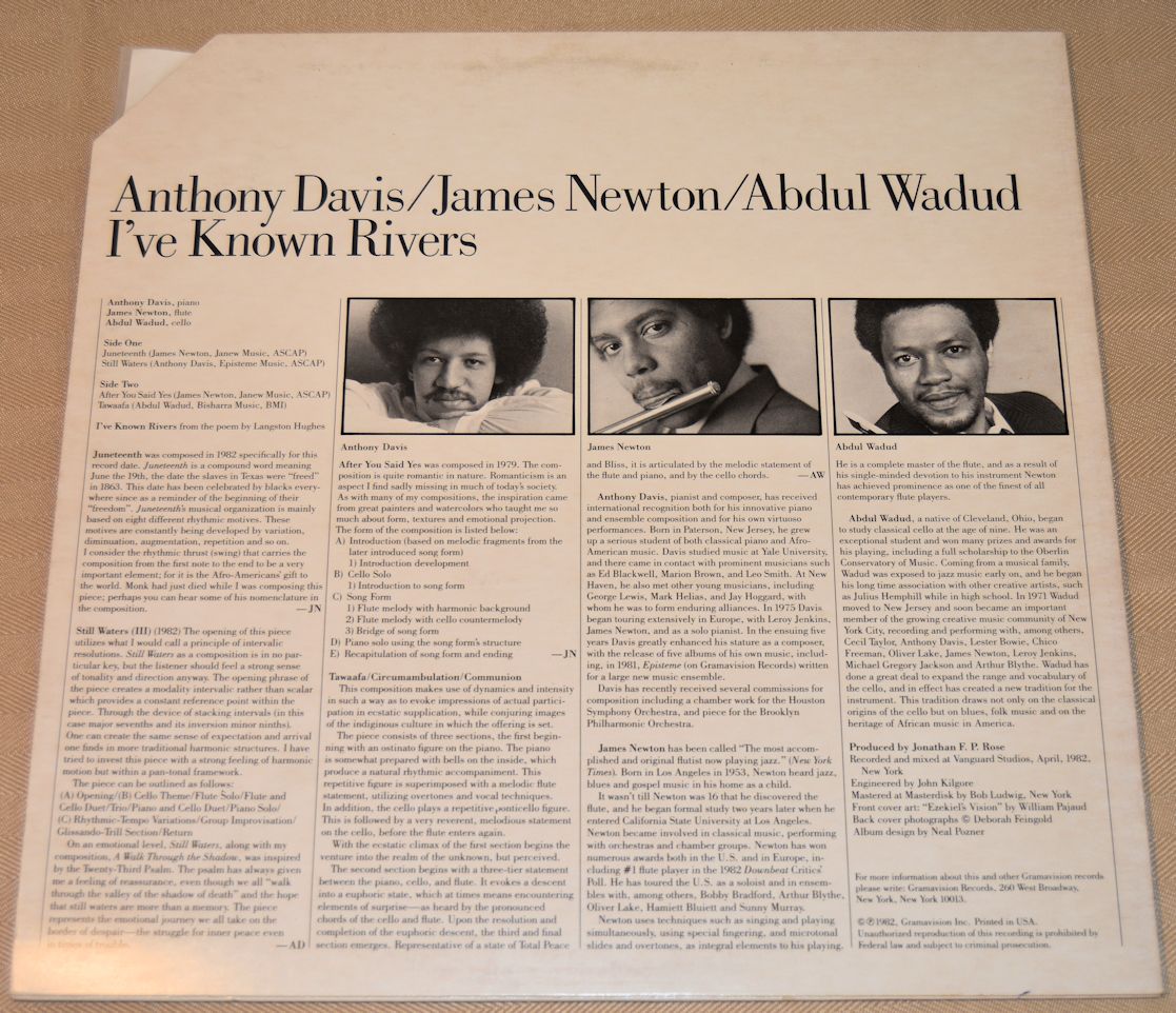 Davis / Newton / Wadud - I've Known Rivers