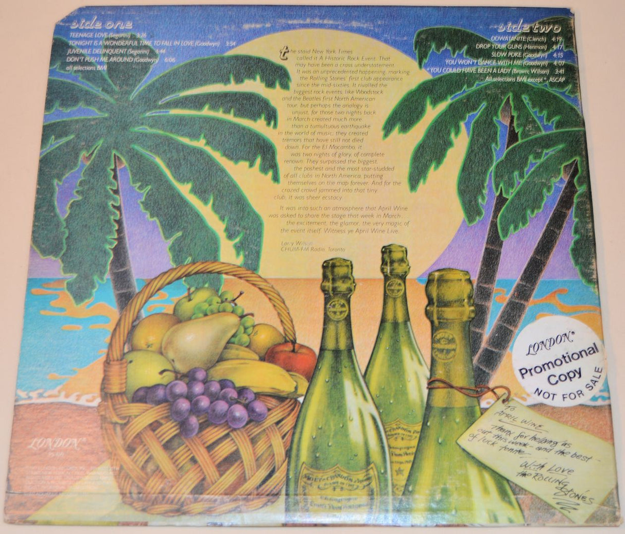 April Wine - Live At El Mocambo