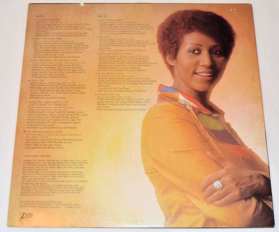 Fanklin, Aretha - Let Me In Your Life