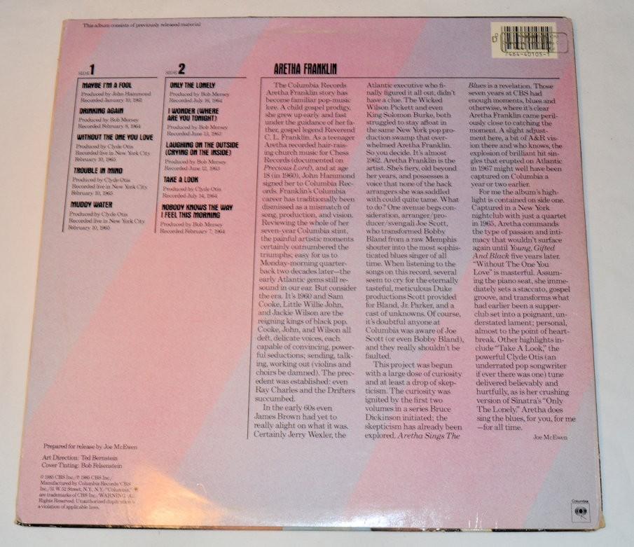 Franklin, Aretha - Sings the Blues