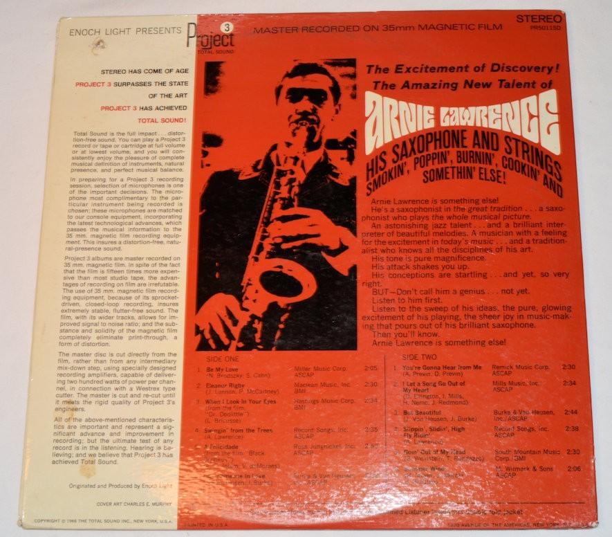 Lawrence, Arnie - You're Gonna Hear From Me