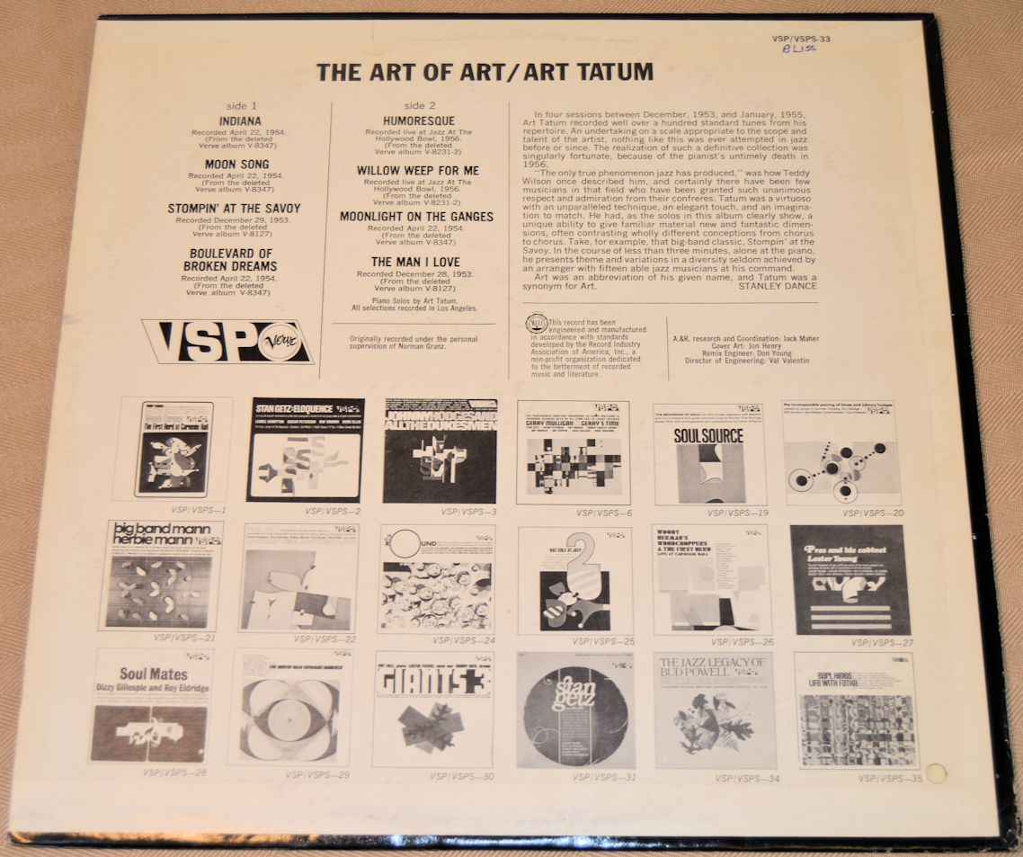 Tatum, Art - The Art Of Art