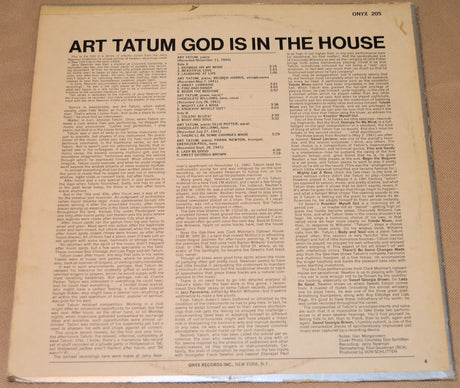 Tatum, Art - God Is In The House