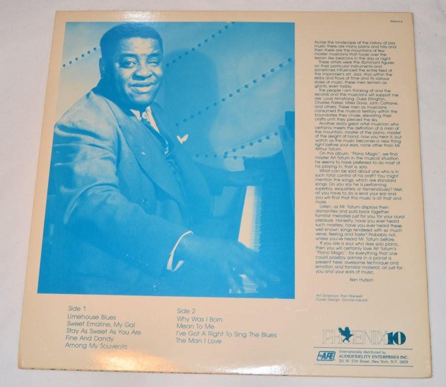 Tatum, Art - Piano Magic