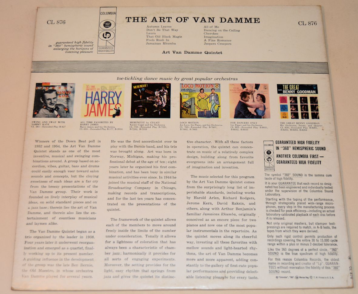 Van Damme, Art - Art Of