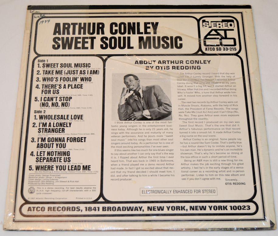 Conley, Arthur - Sweet Soul Music
