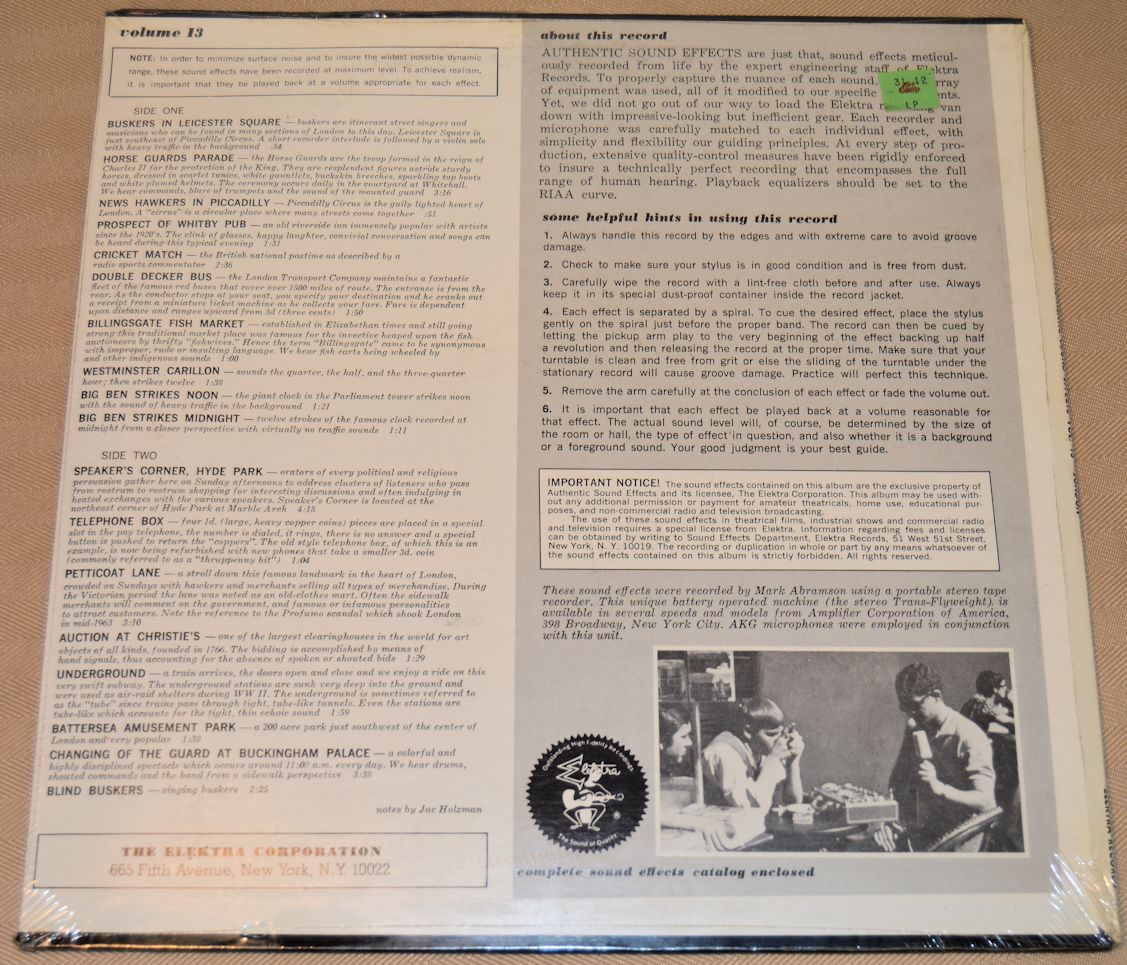 Miscellaneous - Sound Effects Volume 13