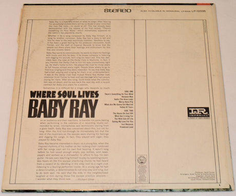 Baby Ray - Where Soul Lives